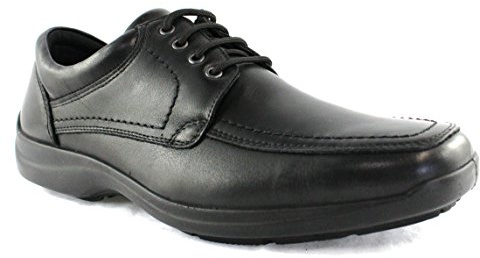 Mudguard Panel Tie Shoe - Black - Black - size UK Mens Size 7