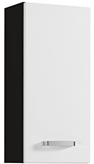 Held Möbel Bologna Hängeschrank, Holzwerkstoff, anthrazit, 20 x 30 x 64 cm