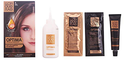 LLONGUERAS OPTIMA tinte Rubio Oscuro Nº 6 caja 1 ud
