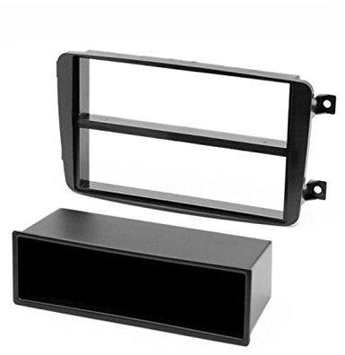 Carav 11-010 double DIN radio adaptateur stéréo DVD Dash entourée de Trim Kit d'installation pour C-Klasse (W203) ; Clk-klasse (W209) ; G-klasse (W463) ; Viano (W639) ; Vito (W639) Façade Garniture Façade d'autoradio