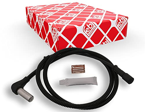 febi bilstein 45825 ABS-Sensor mit Hülse und Fett , 1 Stück | 45825, Sensor, Raddrehzahl