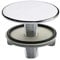 Idro Bric SACSIF0032CB Copriforo Bombato per Lavabo