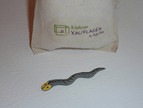 Lotte Sievers-Hahn Schlange mit Baumwollbeutel Krippenfigur