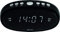 ECG RB 010 Black Radiowecker – FM Tuner; 10 Vorwahlen; Digitale Uhr/Wecker; Wecken durch Radio/Wecker; Funktion aufgehobene Weckzeit; Ausschalt-Timer Schwarz