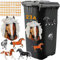 alles-meine.de GmbH 2* Aufkleber für Mülltonne - Pferde - 5 TLG. Set - incl. Zahlen/Hausnummer - Nummern Mülltonnenaufkleber/Mülltonnensticker - Sticker - wetterfest & wa..