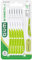 GUM Bi-Direction - Cepillos interdentales (6 unidades, 0,7 mm), color verde/blanco