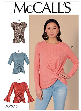 McCalls M7975ZZ-L-XL-XXL-Misses' Tops