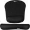 Keyboard Mouse Wrist Rest, GIM Keyboard Wrist Support Mouse Mat Set Memory Foam Ergonomic Wrist Pad Wrist Cushion Anti-Slip for Gaming Computer Notebook Home Office (Lycra)