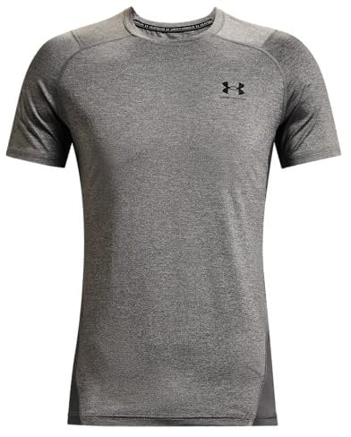 Under Armour Men UA HG Armour Fitted SS, Fitted Undershirt for Exercise, Men's Gym Top with HeatGear Fabric