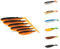 NØMIS Gummifische Gabi Goldfish | Gummifisch Set 3er x 14 cm | Angelzubehör | Gummifische Set Hecht Zander Dorsch u. Norwegen Angeln | Angelköder | Gummiköder | Hecht Köder | Gummifisch Hecht