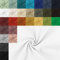 Canvas stabiler Stoff Meterware - reißfester Taschenstoff - schwerer Baumwollstoff - Baumwolle Uni - Trachtenstoff - Panama - 50 x 150 cm, Farbe: 050 weiß