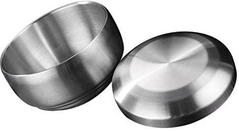 BESTonZON Scodella Per Zuppa Addensata Con Coperchio Ciotola Cubilosa Per Uso Domestico Forniture Per La Casa Scodella Domestica Ciotola Di Sottaceti Acciaio Inossidabile Bambino Addensare