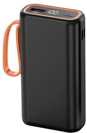 ZEZEFUFU Caja de carga de batería con 2 ranuras 21700, caja de carga soldada con pantalla LCD