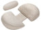 SHANNA Neu Schwangerschaftskissen Einstellbar, Komfortkissen Erwachsene Kühlender & Seidenweicher Bambusbezug, Ganzkörperkissen, Stützkissen Body Pillow, Stillkissen Körperkissen(Khaki)