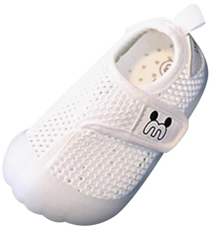 Bebé Niña Niños Primeros Pasos Moda Clásica Zapatillas Bebé Zapatos Malla Transpirable Suela Suave Antideslizante Unisex Zapatillas Sandalias Deportivas de Verano Ligero