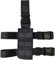 Jungle Leopard Taktische Molle Mini Drop Leg Panel Pistolenhalfter Platte Universal Pistolenholster Mag Oberschenkel Rig Panel Jagd(BLK)
