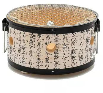 Barbecue De Table BBQ Au Charbon De Bois Portable Avec Poignée Système De Ventilation Exceptionnel Parfait Pour La Cuisine Intérieure Et Extérieure, Les Pique-niques De Camping Dans L'arrière-cour