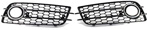 BEFZIMYL RS4 Style Frontstoßstange unterer Kühlergrill Nebelscheinwerfer Grill Nebelscheinwerfer Grill für A&UDI A4 B8 S-Linie S4 2009-2012