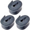 Schwalbe Fahrradschlauch AV19 40/62-584/635 EK AGV 40 mm, scwarz, 27,5 29 Zoll (Packung mit 3)