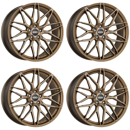 4x Dotz Felgen Suzuka bronze 8.5Jx19 ET40 5x112 kompatibel mit Mercedes Benz A B C CLA E GLA GLB GLK