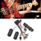 Préampli EQ passif EQUSIVE ACTIVE ACTIVE pour les micros de basse électriques Remplacement du faisceau de câblage complet pour la guitare basse