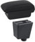 JBPIHZT Für SEAT Für Ibiza 6j Ibiza 6L Armaturenbrett-Ablage Für SEAT Für Ibiza III 2001-2008 Auto-Armlehnenbox(B1 Schwarze Linie 3USB)