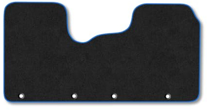 Nissan Primastar (2022+) Carpet Car Mats | Blue Edge Trim Tailored Fit Floor Mats Full Coverage Protection Accessories Easy Clean Anti Slip Made in the UK