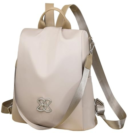 Generico Zaino antifurto da donna - Borsa a tracolla Oxford leggera di grande capacità | Zaino casual, da viaggio Bishe, tasca sicura con cerniera nascosta, borsa multifunzionale alla
