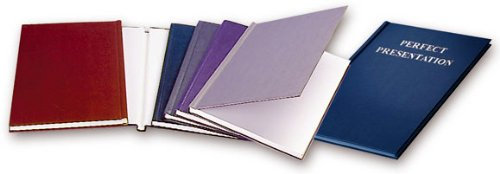 Buchbindemappen, Thermo Bindemappe, Hardcover, 12 mm - bordeaux