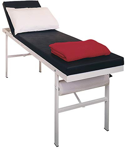 First Aid Couch, Black - 183 x 60 x 77cm