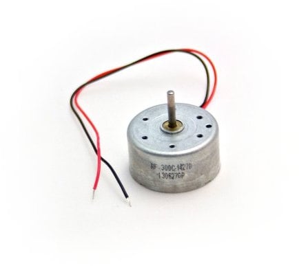 edi-tronic DC Motor Gleichstrommotor 0,5-4V 3500 U/min Achse 11mm MO-629