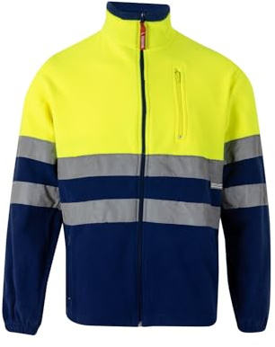 VELILLA Unisex Chaqueta Polar Bicolor Arbeitsmantel