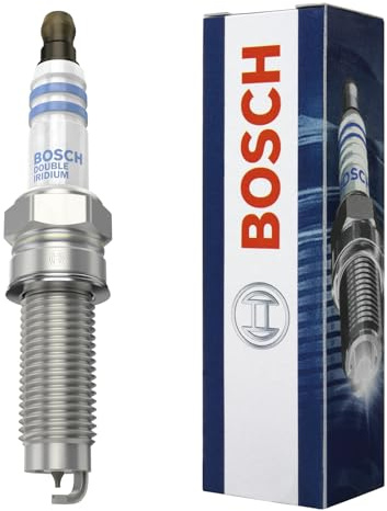 Bosch YR7SII33T - Zündkerzen Double Iridium - 1 Stück | Ersetzt 52361 52432 Ersatz in Erstausrüsterqualität.
