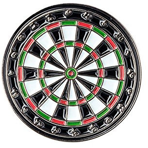 Dartscheibe Dartpfeile Metall Pin Badge