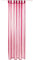 Gardine mit Schlaufen, Transparent Voile 140x145 cm (Breite x Länge) in pink - Fuchsia, Schlaufenschal in vielen weiteren Farben und Größen