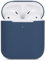 kompatibles Airpods Hülle,Watruer ultradünnes, weiches, silikonschonendes, stoßfestes Schutzzubehör. Schutzhülle für Apple Airpods 2 & 1-Ladekoffer - Blau