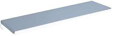 Tablette Murale en Inox, 120mm x 450mm, Brillant