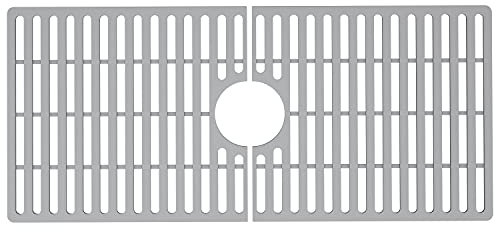 VIGO Rejilla de silicona para fregadero de cocina de piedra mate