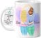 Individuelle & personalisierte Freundinnen Tasse - Aussehen selbst gestalten - Geschenk beste Freundin, Keramik Tasse personalisiert, Geschenk zum Geburtstag, 330 ml