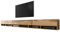 Selsey Wander - TV-Board/Fernsehschrank für Wohnzimmer hängend/stehend, optional mit LED, 300 (3 x 100) cm breit (Holzoptik Wotan Eiche, ohne LED)