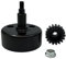 smTSRC Alloy Clutch Bell with 17T Hardened Steel Pinion Gear Upgrade Set for 1/5 RC Hpi Baja 5B 5T 5SC TOP Speed RC World