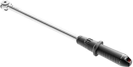Facom S.209-340PB - Clé à Déclenchement avec Cliquet Fixe - Clé Dynamométrique - Déclenchement Sensitif et Sonore - Réarmement Automatique - Certificat d’Étalonnage ISO 6789 - Outillage à Main Noir