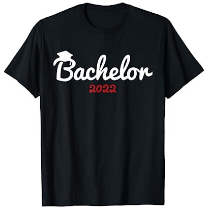 Bachelor Hut 2022 Abschluss Geschenk Bachelorabschluss T-Shirt