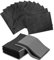Dental Lätzchen - PEPAX 50 Stück Tattoo Dental Lätzchen 45.5x33cm 3-lagige wasserdichte Tattoo-Tischabdeckungen Tablett sauberes Pad Mehrzweck schwarz Tattoo-Lätzchen