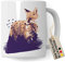 Tazza con volpe, design di alta qualità, regalo per gli appassionati di volpe, idea regalo per colleghi, fidanzati, amici, tazza da caffè, volpe, animali della foresta, cacciatori, amanti della