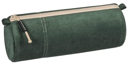 Brunnen, Schlampermäppchen s'maepp L, Mäppchen aus Kork, für Schule/Uni/Beruf (Emerald Green, M)