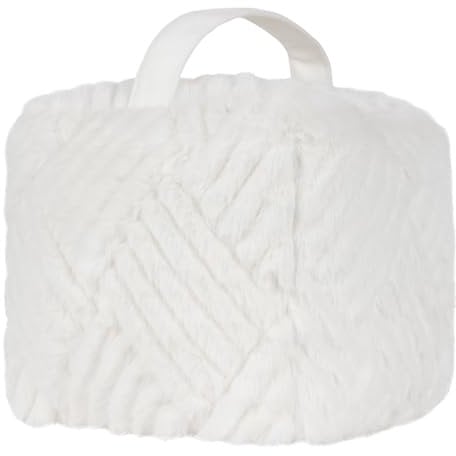 Paoletti Sonnet Cut Faux Fur Doorstop