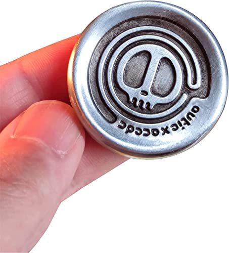 OBEST Fidget Slider EDC Fidget Clicker,Metallmagnetschieber,Fingerspitzen Dekompressionsspielzeug,Verwendet für Aufmerksamkeitsangstautismus, Sensorisches Spielzeug für Kinder und Erwachsene