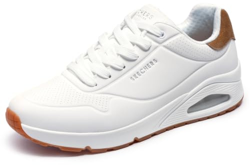 Skechers Herren UNO - Tailored AirSneaker | Freizeitschuh, luftgekühlter Memory-Schaum, Skech-Air, Schnürschuh
