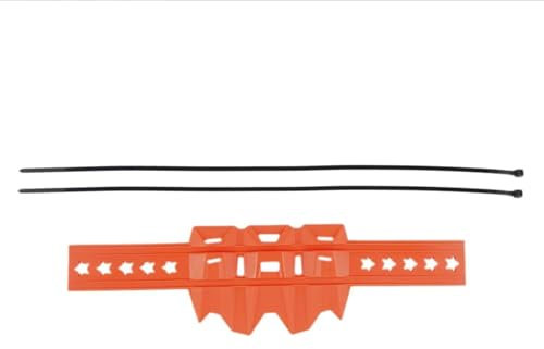Orange Exhaust Tail Pipe Protector Compatible with K-T-M SXF EXCF SX XC XCW XCFW EXC 50 85 125 150 250 350 450 525 530 300 400 2004-2018,See Fitment